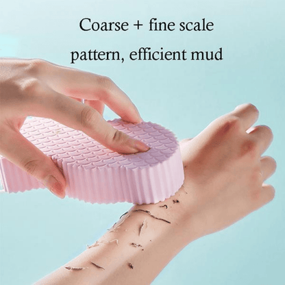Deluxe Magic Body Sponge - Gentle Exfoliating Massager for Smooth Skin, Dead Skin Remover, Shower Brush, and Body Scrubber - Alcohol-Free, Effective Bathroom Accessories for Soft and Radiant Skin luvshop24