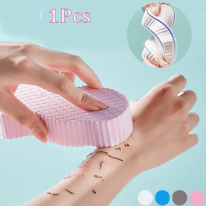 Deluxe Magic Body Sponge - Gentle Exfoliating Massager for Smooth Skin, Dead Skin Remover, Shower Brush, and Body Scrubber - Alcohol-Free, Effective Bathroom Accessories for Soft and Radiant Skin luvshop24