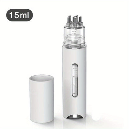 Ball Massage Comb with Liquid Container - Ideal for Essential Oils, Medication Storage, Plastic Material, Massage Oil, Medication Comb, Holding Essential Oils luvshop24