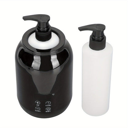 Essential Oil Heater LED Display Temperature Adjust Single Massage Oil Bottle Warmer 110‑ 240V US Plug BO17 luvshop24