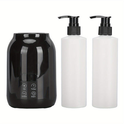 Essential Oil Heater LED Display Temperature Adjust Single Massage Oil Bottle Warmer 110‑ 240V US Plug BO17 luvshop24