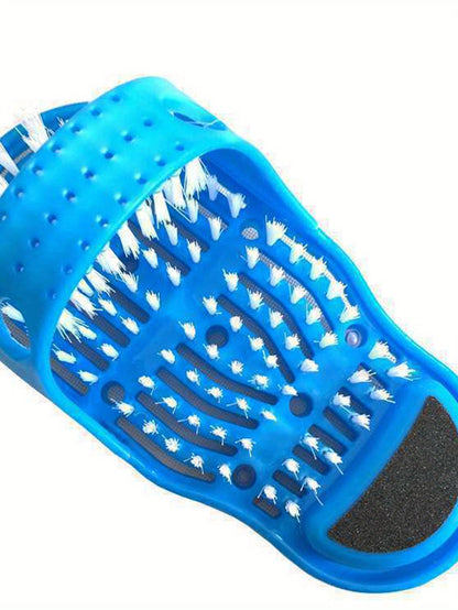 1pc Foot Spa Deluxe - Exfoliating Foot Scrub Massager with Suction Cup, Dead Skin Remover, and Shower Floor Cleaner for Smooth Feet and Easy Cleaning luvshop24