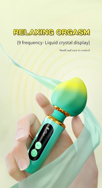 [Peach-Shaped Rechargeable Vibrator] 1pc Multi-Frequency Peach-Shaped USB Rechargeable Vibrator - 3 Vibrating Modes, 380mAh Lithium Battery, Portable Adult Pleasure Device for Women luvshop24