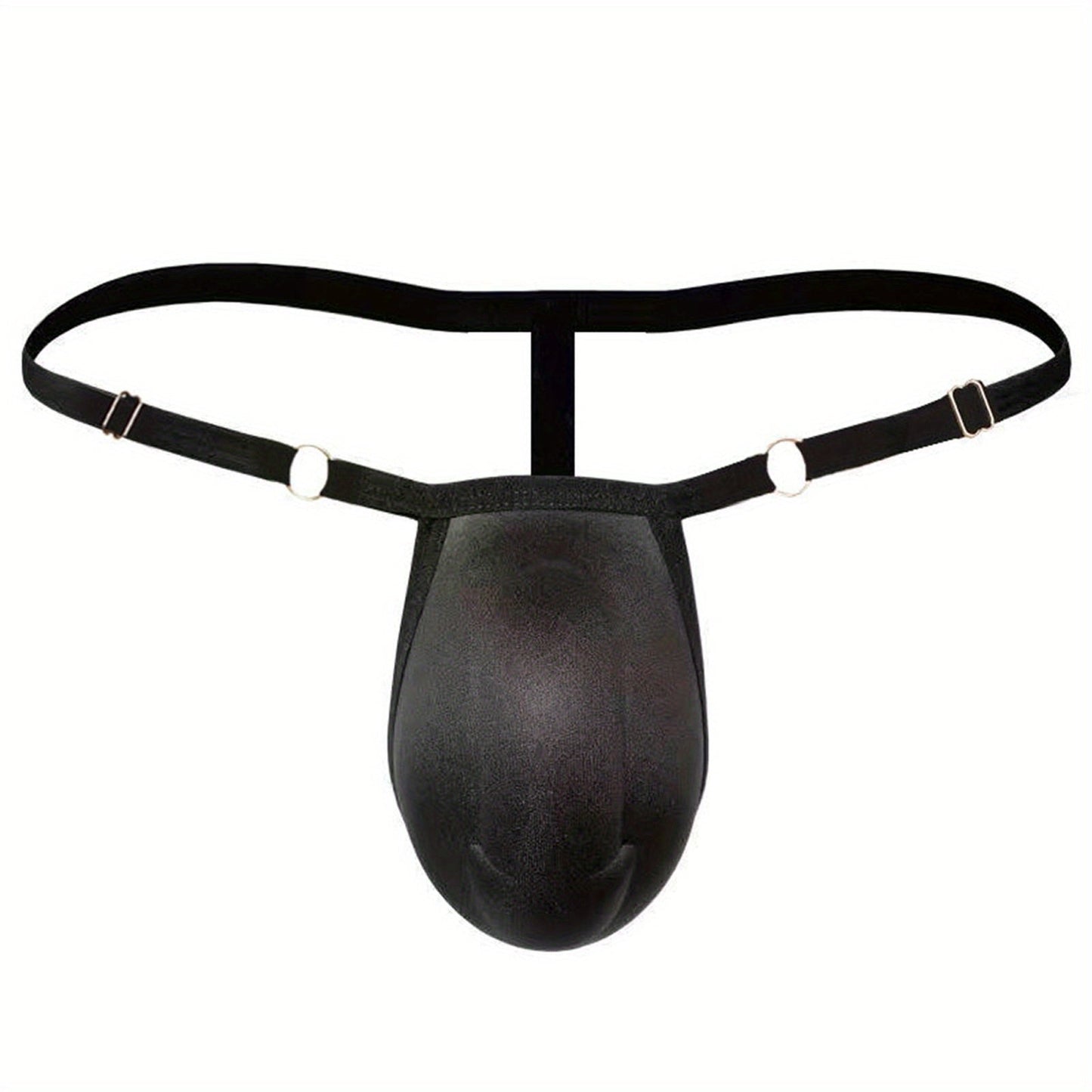 [Naughty Lingerie] Men's Naughty Lingerie | Solid Color | G-String Thong with Cup Bulge Bikini Pouch | Erotic Underpants luvshop24