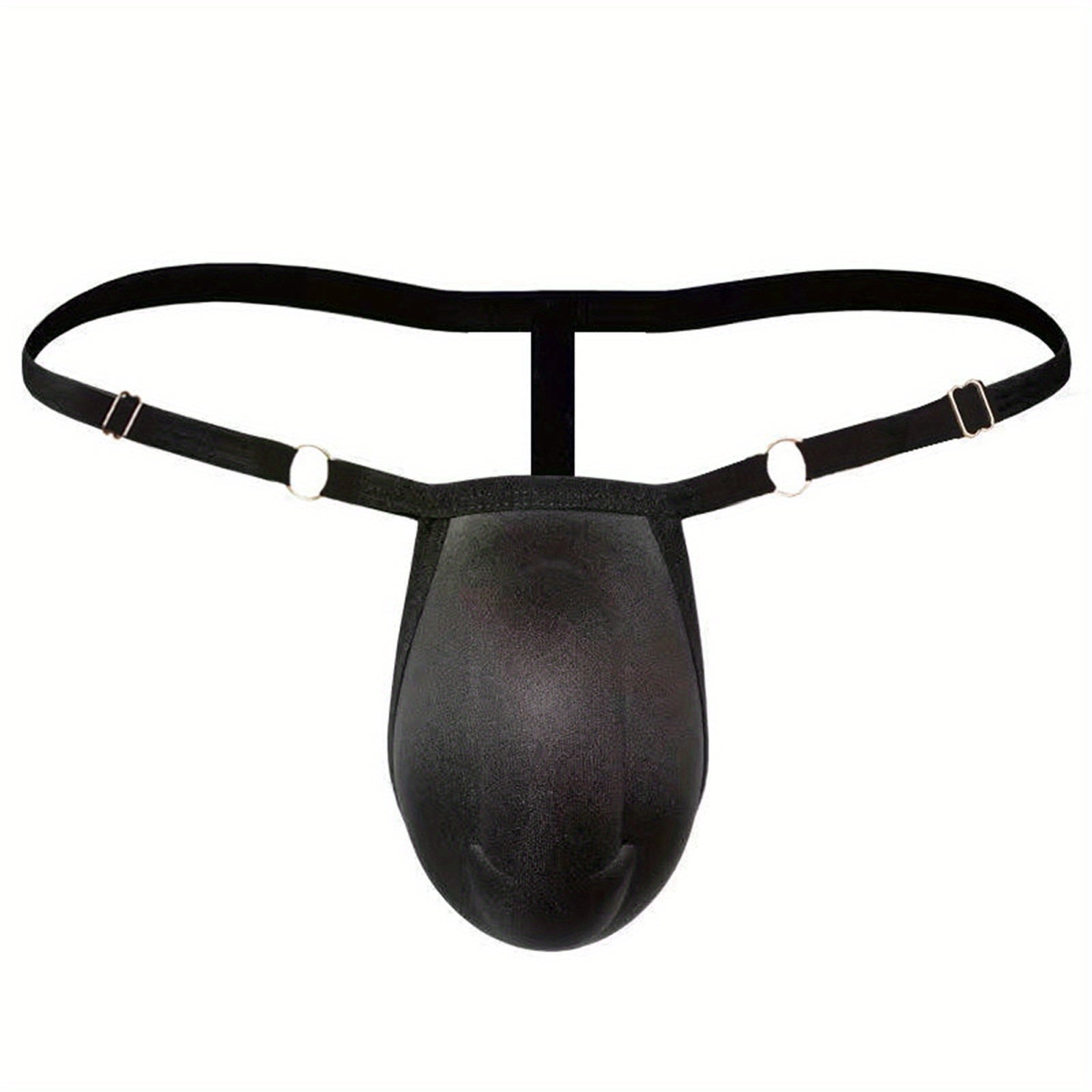 [Naughty Lingerie] Men's Naughty Lingerie | Solid Color | G-String Thong with Cup Bulge Bikini Pouch | Erotic Underpants luvshop24