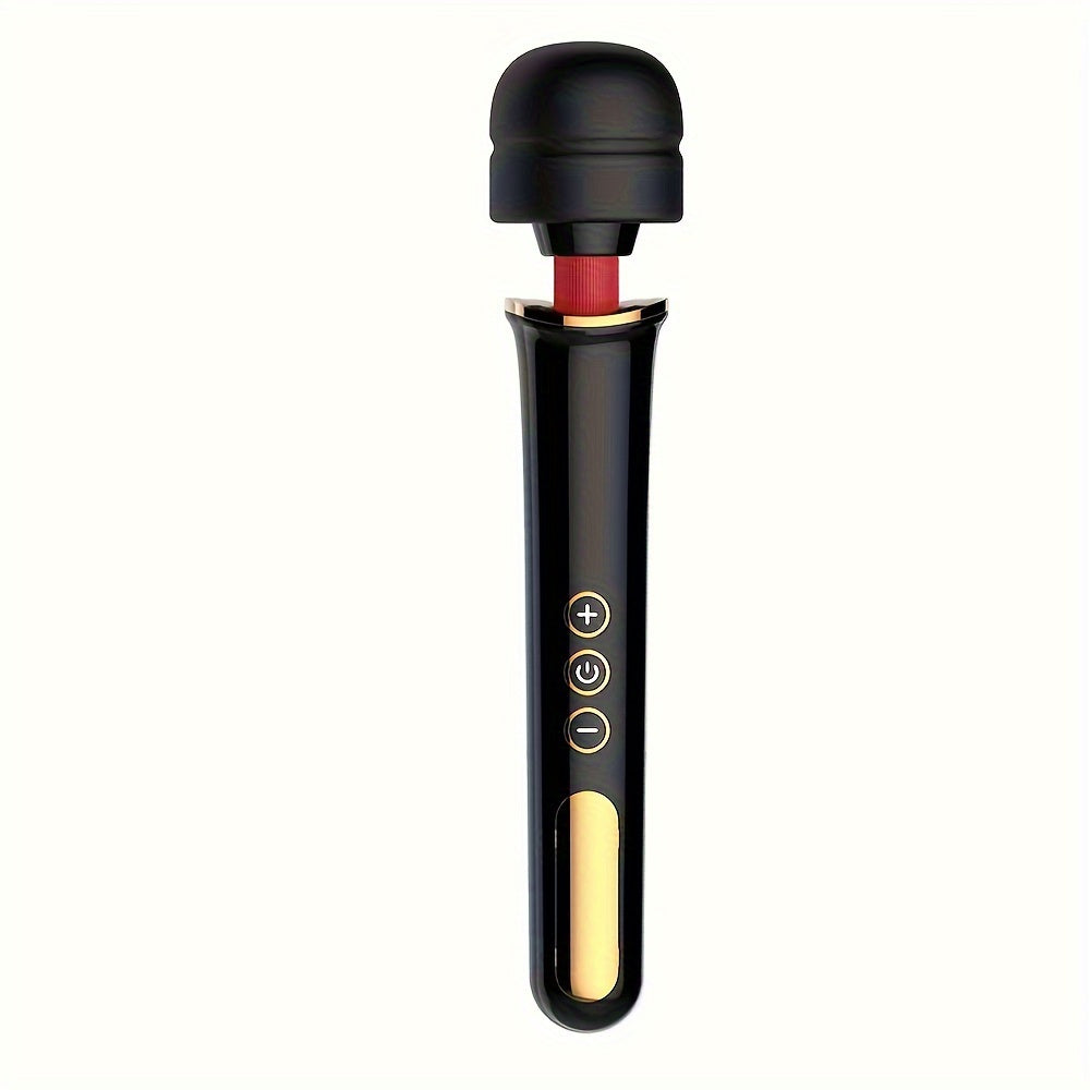 [Magic AV Wand Vibrator] 10 Modes Magic AV Wand Vibrator for Women - USB Rechargeable, Powerful Clitoral & G-Spot Stimulation Massager with 5 Speeds - Perfect Gift luvshop24
