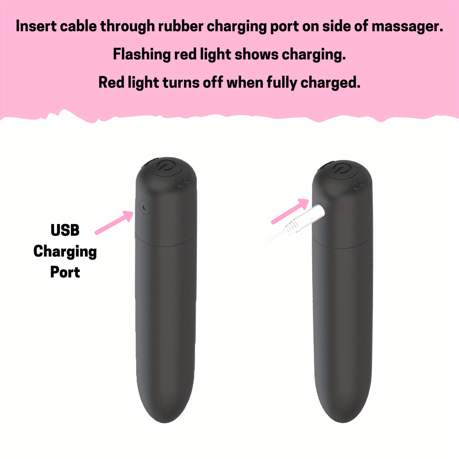 USB Rechargeable Powerful Vibrator Female Clitoral Stimulator Vaginal G-Spot Masturbator Adult Toy luvshop24