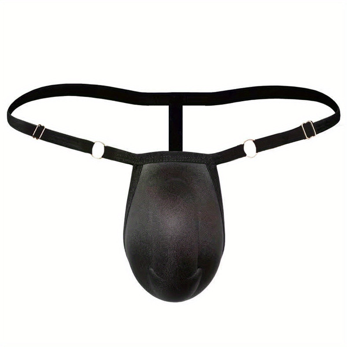 [Naughty Lingerie] Men's Naughty Lingerie | Solid Color | G-String Thong with Cup Bulge Bikini Pouch | Erotic Underpants luvshop24