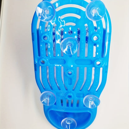 1pc Foot Spa Deluxe - Exfoliating Foot Scrub Massager with Suction Cup, Dead Skin Remover, and Shower Floor Cleaner for Smooth Feet and Easy Cleaning luvshop24