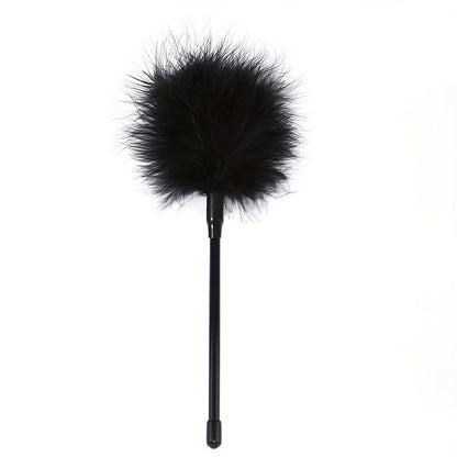 1pc Seductive Feather Whip Flirt Stick - Soft Flogger for Couples Intimate Play - Sensual Tease Adult Game - Durable Erotic Accessories for Romantic Adventures luvshop24