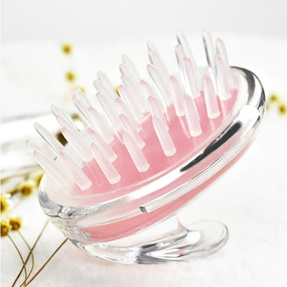 1pc Gentle Scalp Massager and Shampoo Brush - Soft Bristles for Deep Clean & Relaxation, Durable ABS Plastic Handle, Ideal for All Hair Types, Scalp Scrubber luvshop24