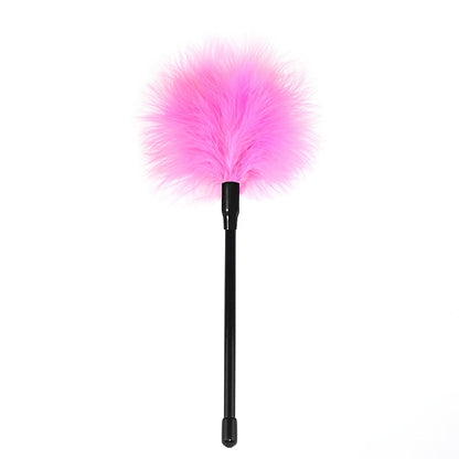 1pc Seductive Feather Whip Flirt Stick - Soft Flogger for Couples Intimate Play - Sensual Tease Adult Game - Durable Erotic Accessories for Romantic Adventures luvshop24