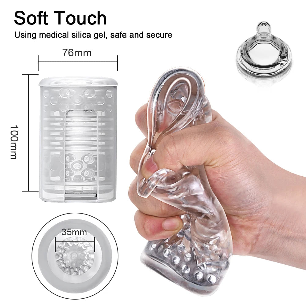 ZUKASY Inner Silicone Sleeve of 【FJB11】Male masturbator(Customized Sleeve not applicable to other products) luvshop24