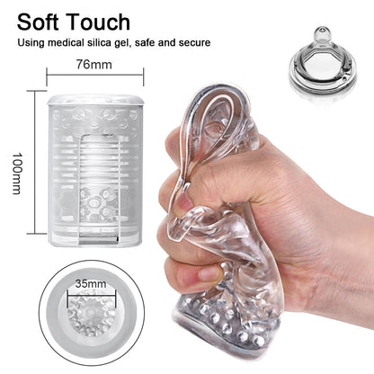 ZUKASY Inner Silicone Sleeve of 【FJB11】Male masturbator(Customized Sleeve not applicable to other products) luvshop24