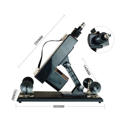 Automatic Powerful Sex Love Machines Thrusting Dildo Masturbating Pumping Vibrator Female Suction Cup Masturbation Sex Machine luvshop24