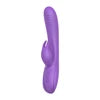 G Spot Purple Usb Charger Rabbit Vibrator With 7 Powerful Vibrations Dual Motor Vibrators for Women luvshop24