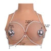 1 Prismatic 1 Leash Chain Erotic Game Nipple PP Chains for Women Stimulate Breast with Heavy Feeling Metal Nipple Clips luvshop24