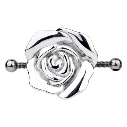 FAAK New Rose Nipple Clamps  Prismatic 1 Leash Chain Erotic Game for Couple Breast Bondage BDSM luvshop24