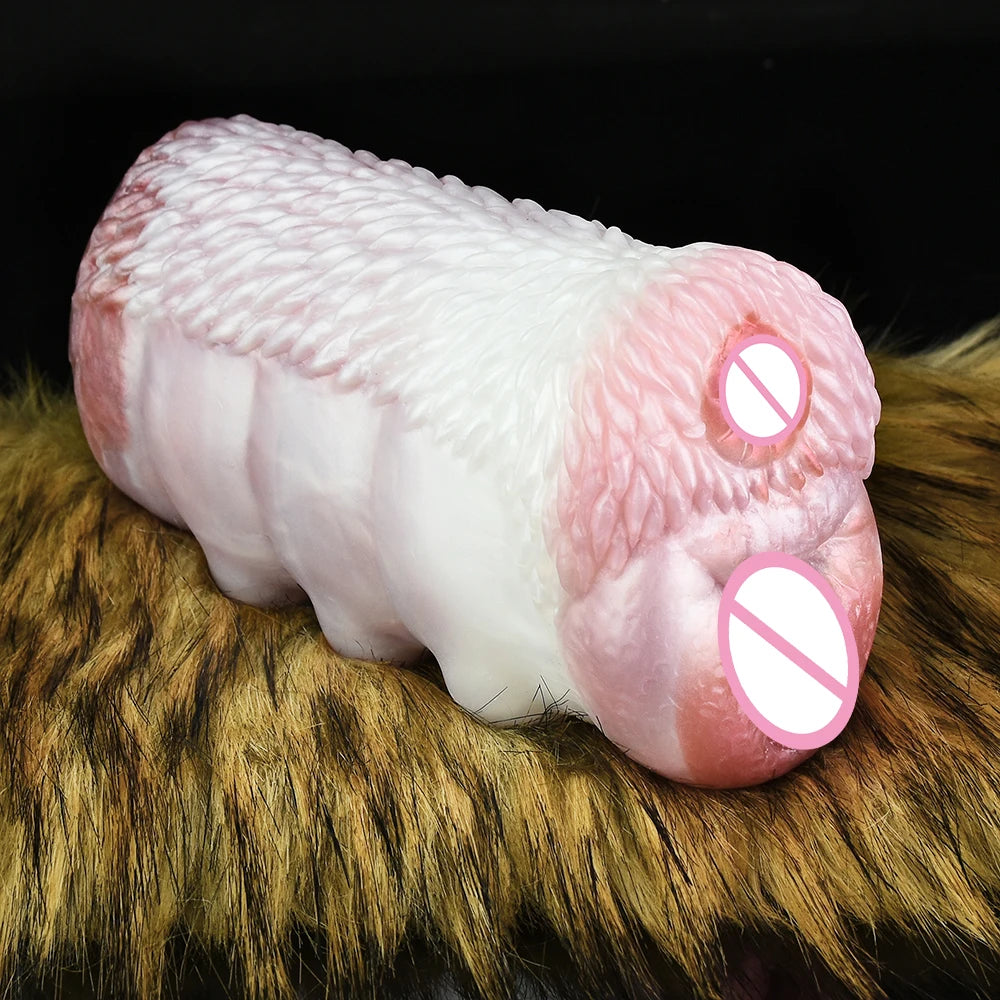 GEEBA Men Pocket Pussy Realistic Animal Vagina Male Masturbator Erotic Delay Ejaculation Tool luvshop24