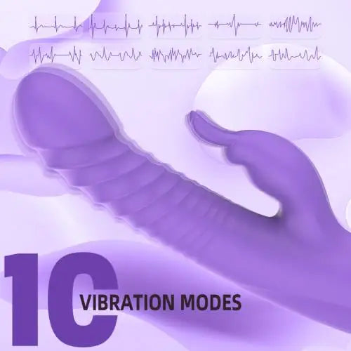 Usb Rechargeable Insertion Into Vagina Clitoris Anal Nipple Stimulation Tongue Licking G Sport Rabbit Vibrator for Lesbian luvshop24