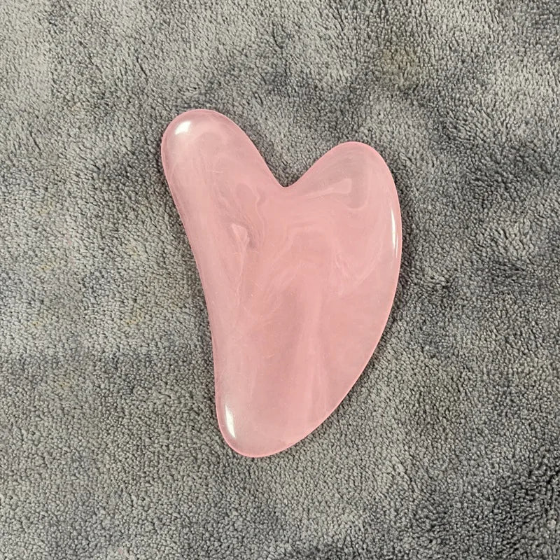 1Pcs Beeswax Guasha Scraping Massage Scraper Face Massager Acupuncture Gua Sha Board Acupoint Face Eye Care SPA Massage Tool luvshop24