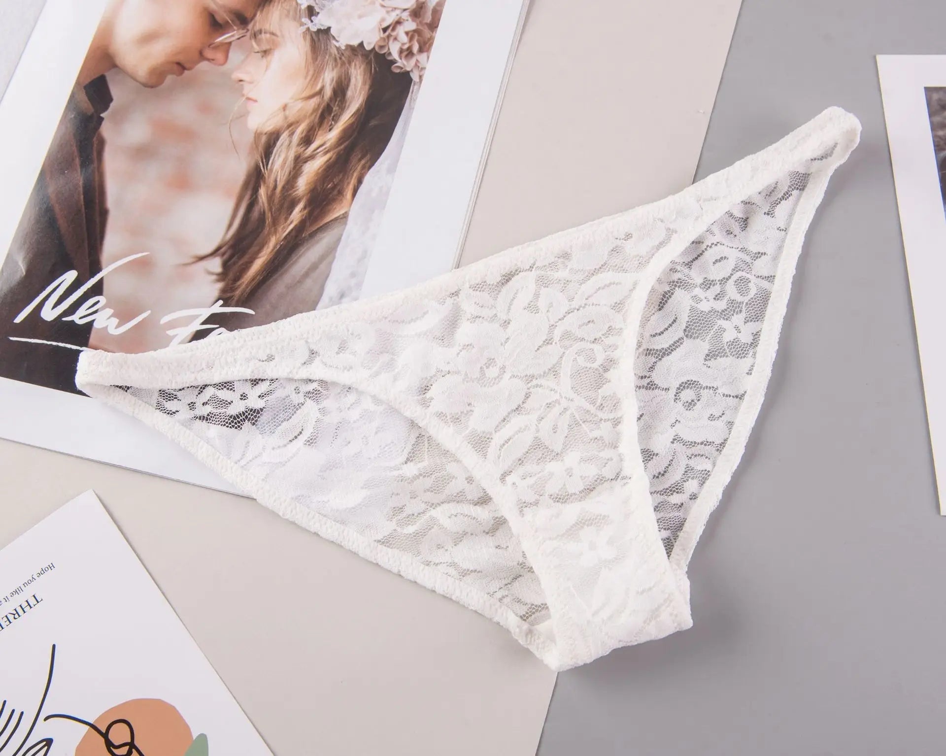 Women's Underwear Sexy Lace Panties Fashion Transparent Comfortable Briefs Low Waist Seamless Underpants Female Sexy Lingerie luvshop24