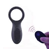 Men Masturbation Toys USB Rechargeable 10 Frequency Wireless Remote Control Cum Locking Male Silicone Erotic Vibrating Ring luvshop24