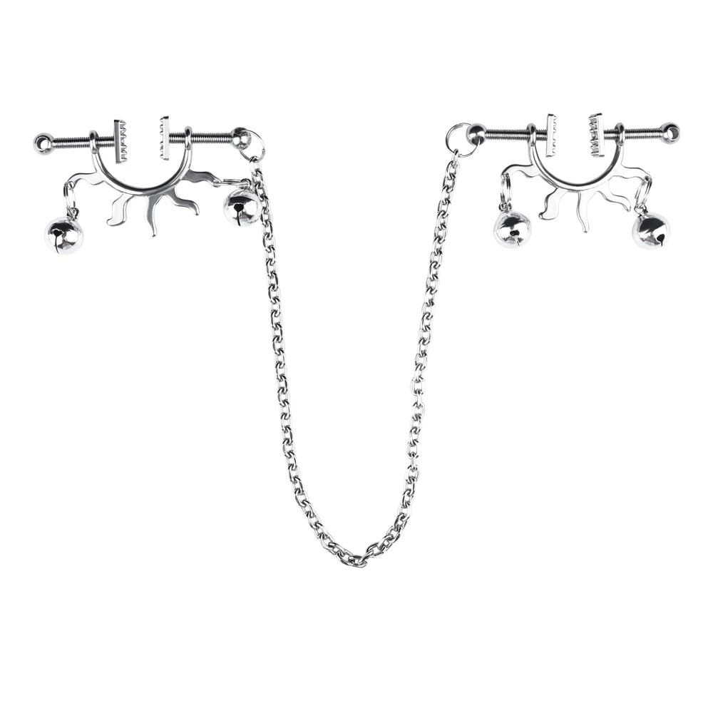 QKKQ Metal Golden Chain Nipple Clamps Nipple Stretching for Female Flirting Erotic Toys Wholesale Price luvshop24