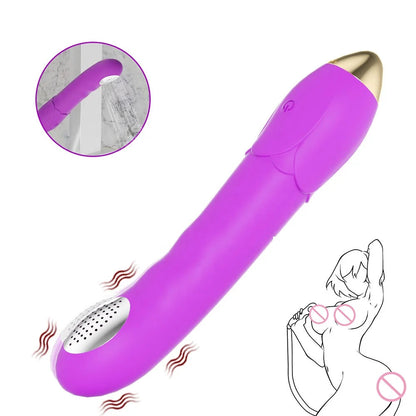 Wireless Av Wand Massager Clitoral Vagina and Anal Stimulation for Girls with Shower Head Soft Silicone Vibrator luvshop24