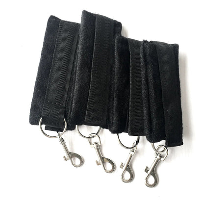 Bdsm Toys Erotic Games Slave Restraint Bondage Gear 10pcs/set Whip Hand Cuffs Adult Sm Products for Woman Couples Bed luvshop24
