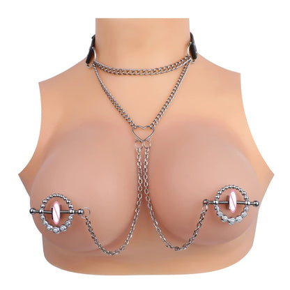 Circle Metal Nipple Clamps for Women Nipple Stretching Couple Erotic Game luvshop24