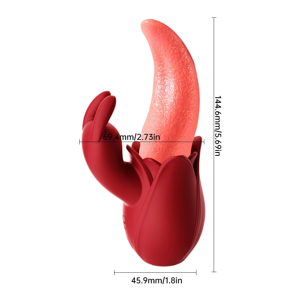 Direct Factory Sale of Women's 2-in-1 Rabbit Vibrator Stimulating G-Spot Clitoris & Labia Show Your Love! luvshop24