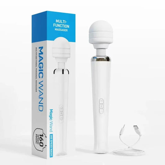 XIAER OEM/ODM Customized Large Magic AV Wand Vibrator Handheld Personal Body Wand Massager Plug luvshop24