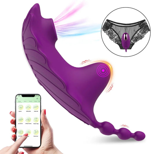 34 Models Remote APP Control Sexy Underwear Panties Vibrator Clitoris Sucker Female Clit Sucking Vibrator for Women luvshop24