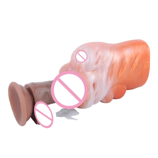 16 cm Length Channel Masturbation Cup for Men Erotic Masturbator Tools luvshop24
