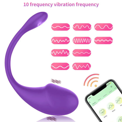 Factory Vibrating  with APP Controlled Vibrator Wearable Kegel Ball App Vibrator for Women luvshop24
