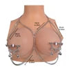 Leather Nipple Clamps with PP Chain Golly Chain Female Breast Stimulation BDSM Sexy Kink Nipple Clips for Women Erotic Toy luvshop24