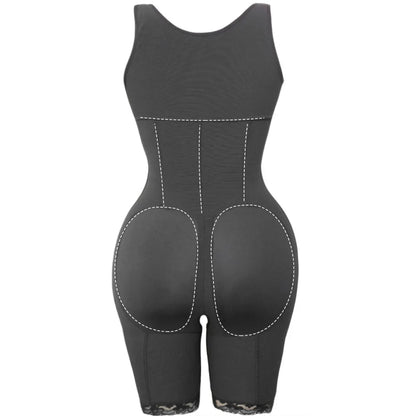 Zip Waist Lace Slimming Shaper Corset Control Shapewear Butt Lifter Strap Body Shaper Underwear Bodysuit Women Plus Size S-6xl luvshop24