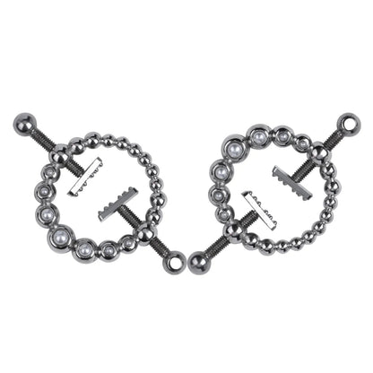 Circle Metal Nipple Clamps for Women Nipple Stretching Couple Erotic Game luvshop24