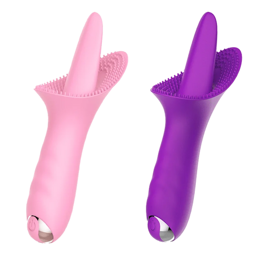 Nipple Clitoris Stimulation Tongue Licking for Wome Silicone Vibrator Female Tongue Licking Toy Tongue Clitoris Massage Tool luvshop24