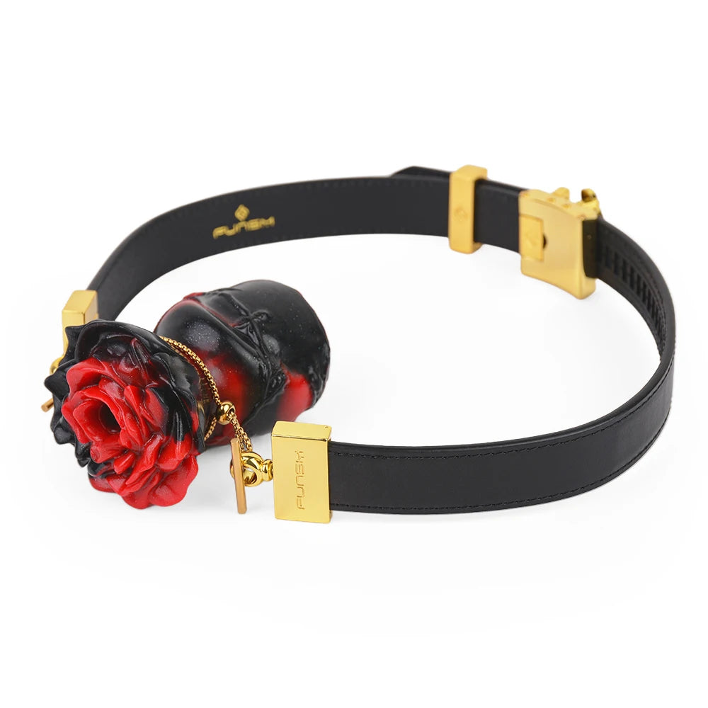NNSX Open Mouth Plug Couple SM Game Silicone Oral Plug With Genuine Leather Push-pull Belt Erotic SM Toys BDSM luvshop24
