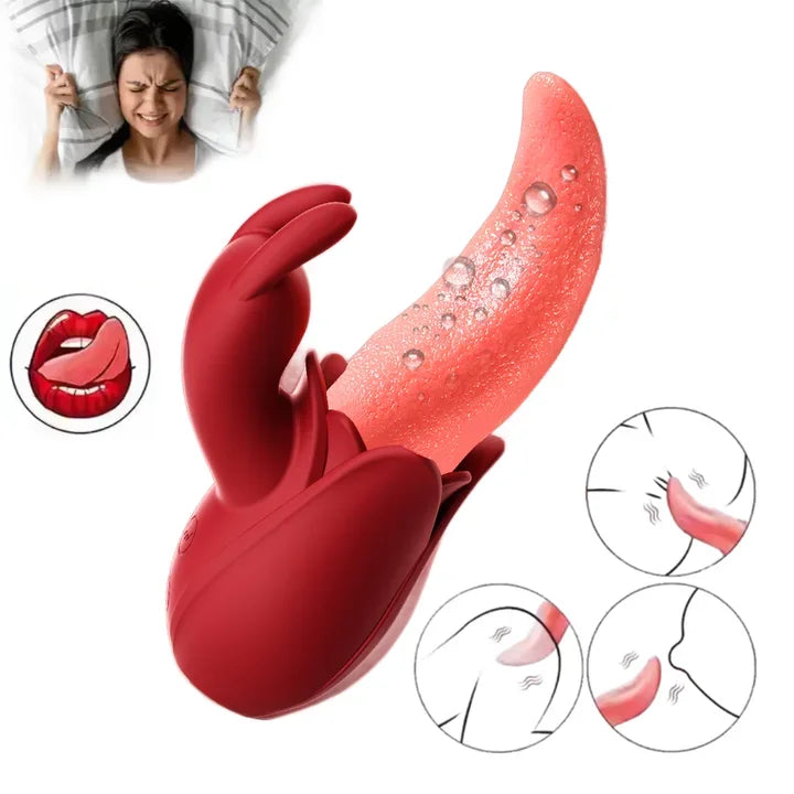 LOVE Amazing best seller of 2 in 1 vibrations rabbit  vibrator for female to stimulate G-spot, clitoris and labia luvshop24