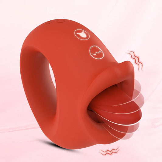 Factory Wholesale Honey Tongue 10 Licking Modes Vibrator Tongue Vibrator Female Erotic Adult Products luvshop24
