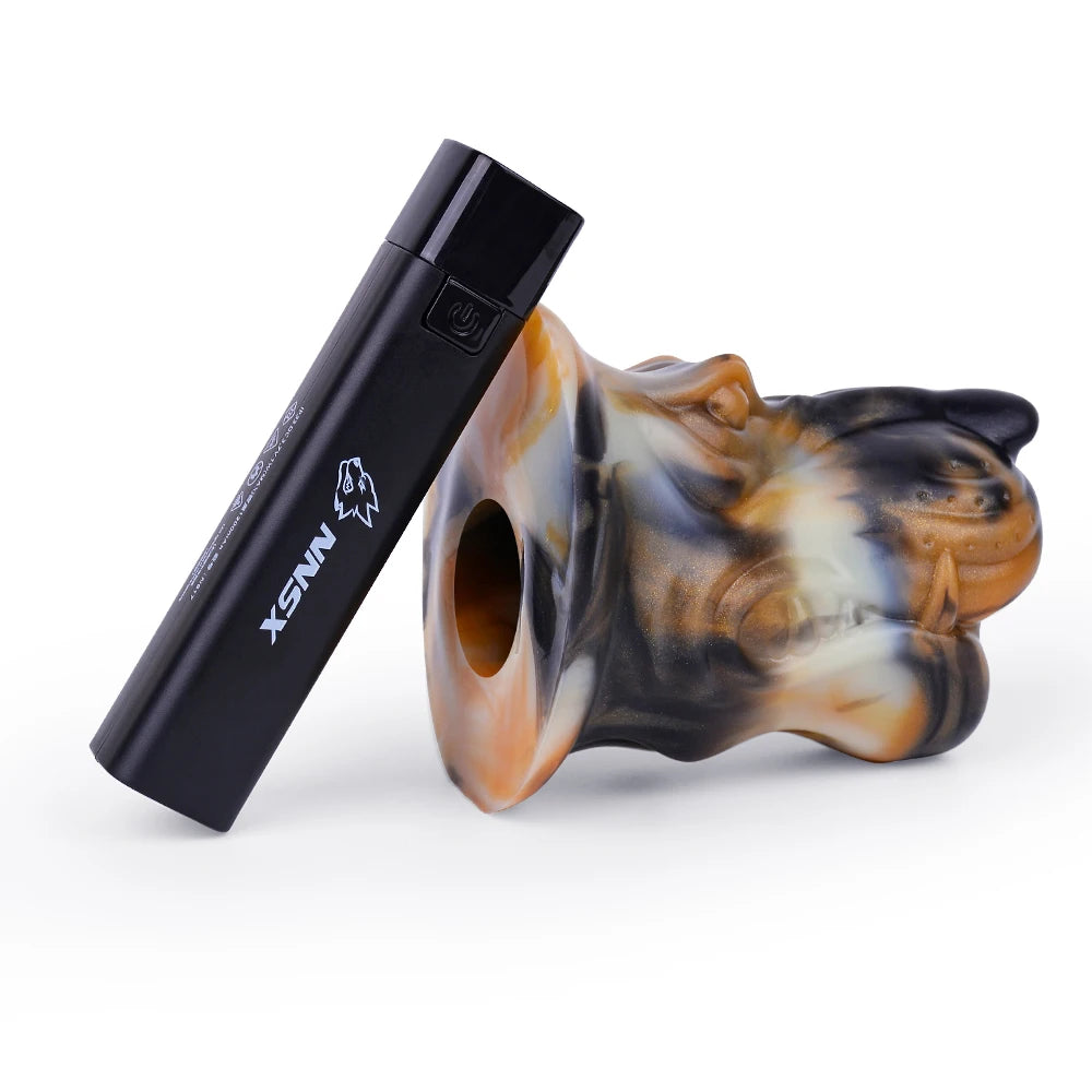 NNSX Hollow Erotic Condom Anal Speculum Single Channel Anal Plug for Men Flashlight Play for Couple luvshop24