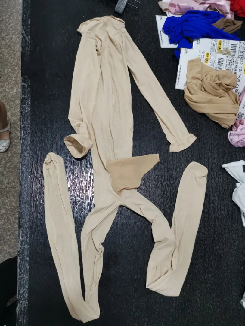 Siluvie Hot Sale Sexy Lingeries Open Crotch Fishnet Body Stocking Women Sexy Lingerie Bodysuit Crotchless Body Stocking luvshop24