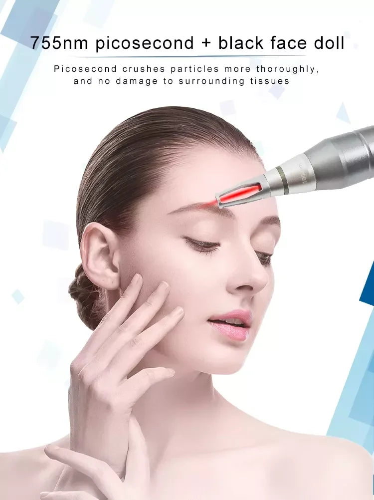 2000W Q Switch Nd Yag Laser Carbon Peeling Therapy Tattoo Pigment Removal Skin Whitening Picosecond Beauty Machine For Salon luvshop24