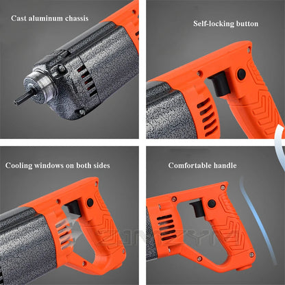 Z1D-50-1L 220V 1250W Hand-held Concrete Vibrator + 1.5M Vibrating Spear Industrial Portable Plug-in Vibrator Concrete Vibrator luvshop24