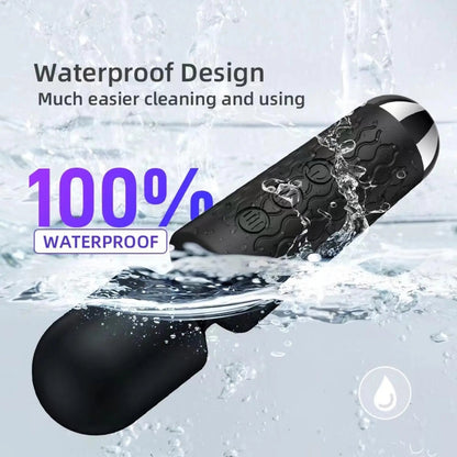 USB Rechargeable Personal Body Wellness Wand Massager Stick Vibrator Powerful G-Spot Mini AV Wand Vibrator for Women Masturbator luvshop24