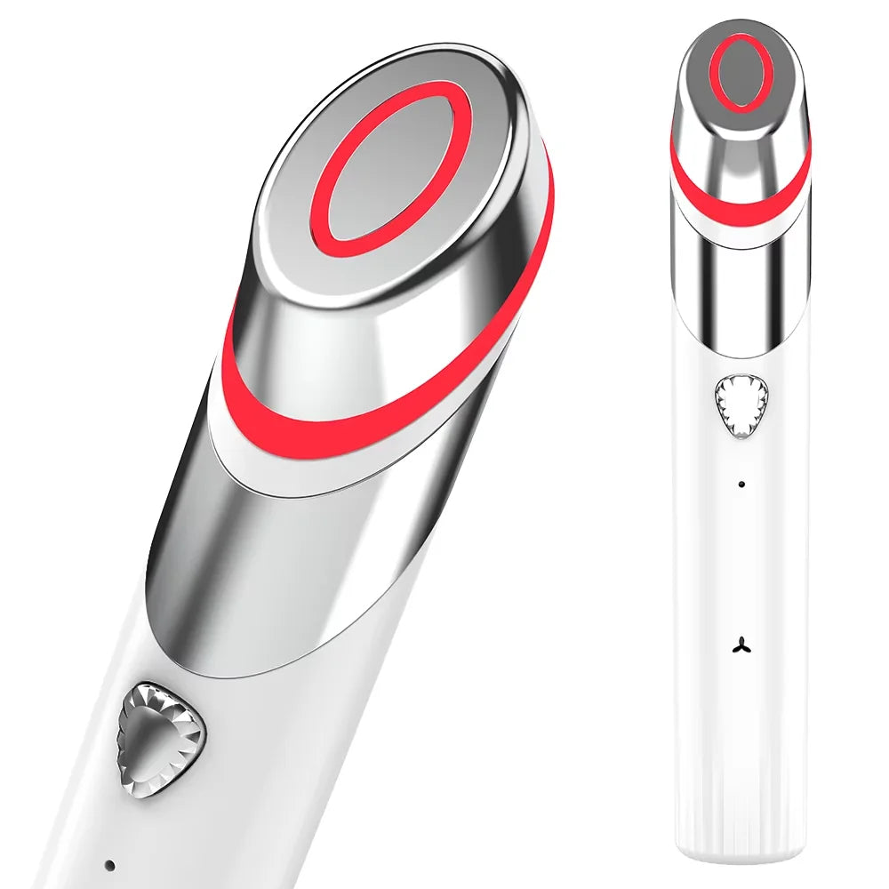 Trending Products Mini Skincare Facial Wand Massager Red Light Therapy EMS Neck Face Tool 360 Rotate Manual Roller Eye Massager luvshop24