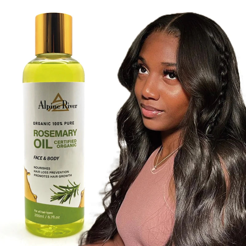 OEM Custom Private Label 100% Natural Herbal Organic Rosemary Hair Growth Oil Facial Treatment Anti-Acne Massage Oil luvshop24